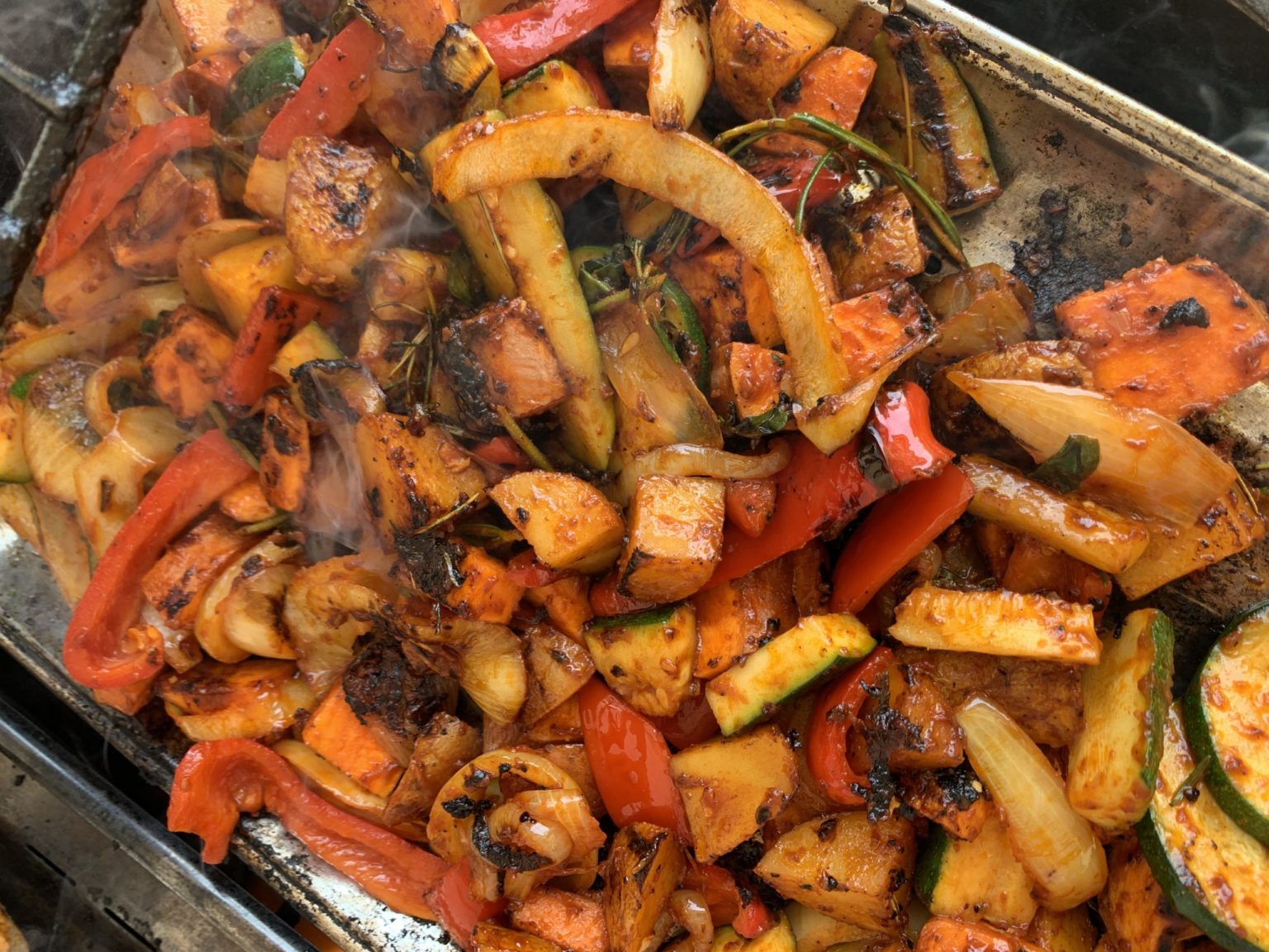 Buntes Grillgemüse mit leckerer Marinade - intelligent-leben.de Blog
